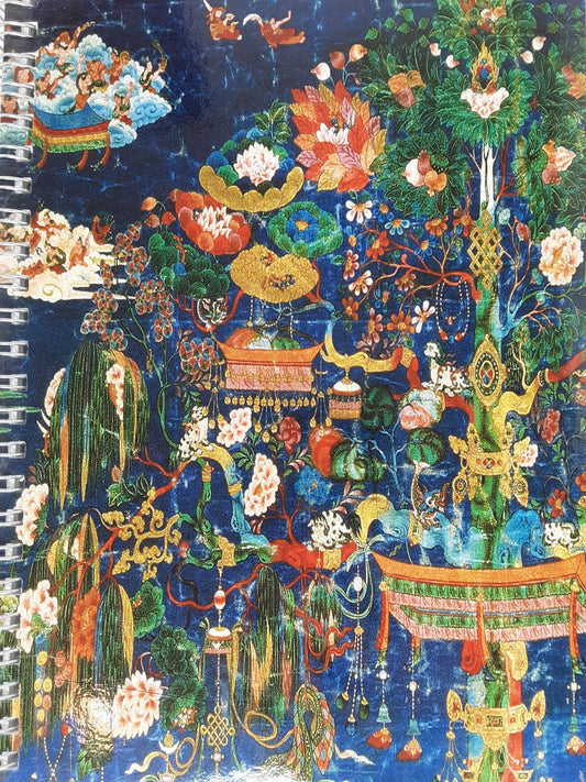 Paradise of Amitabha Notebook 8.5" x 11"