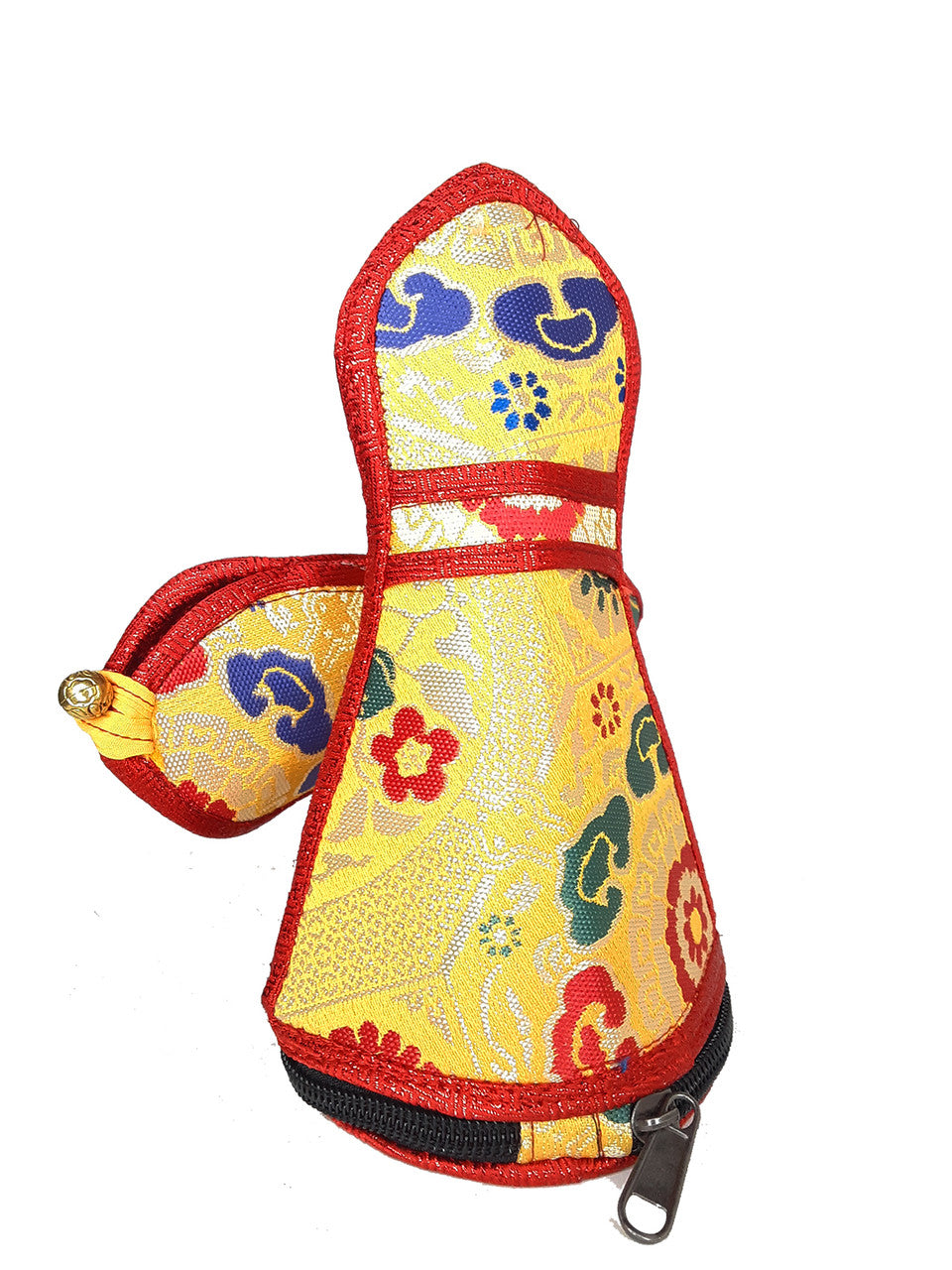 Bell & Dorje w/ Case, 5 prong 6" (light color bell)