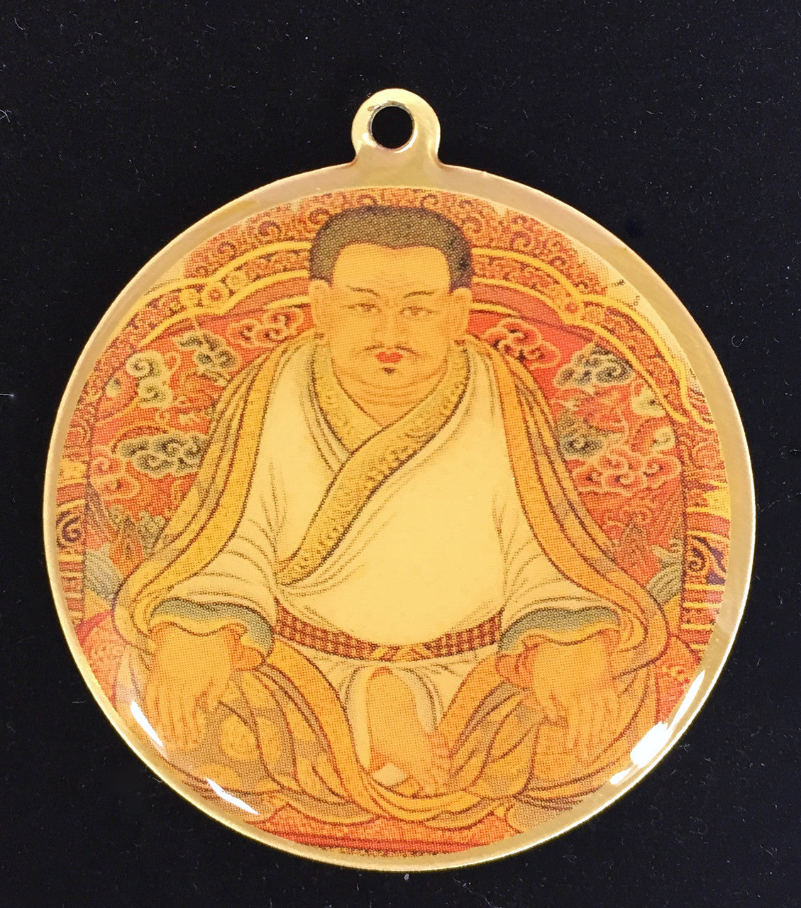 Karmapa Marpa Deity Medallion