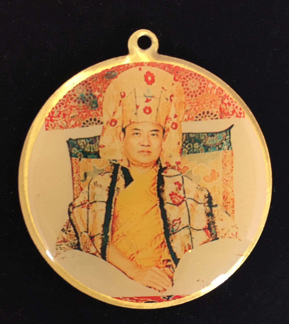 Karmapa Marpa Deity Medallion