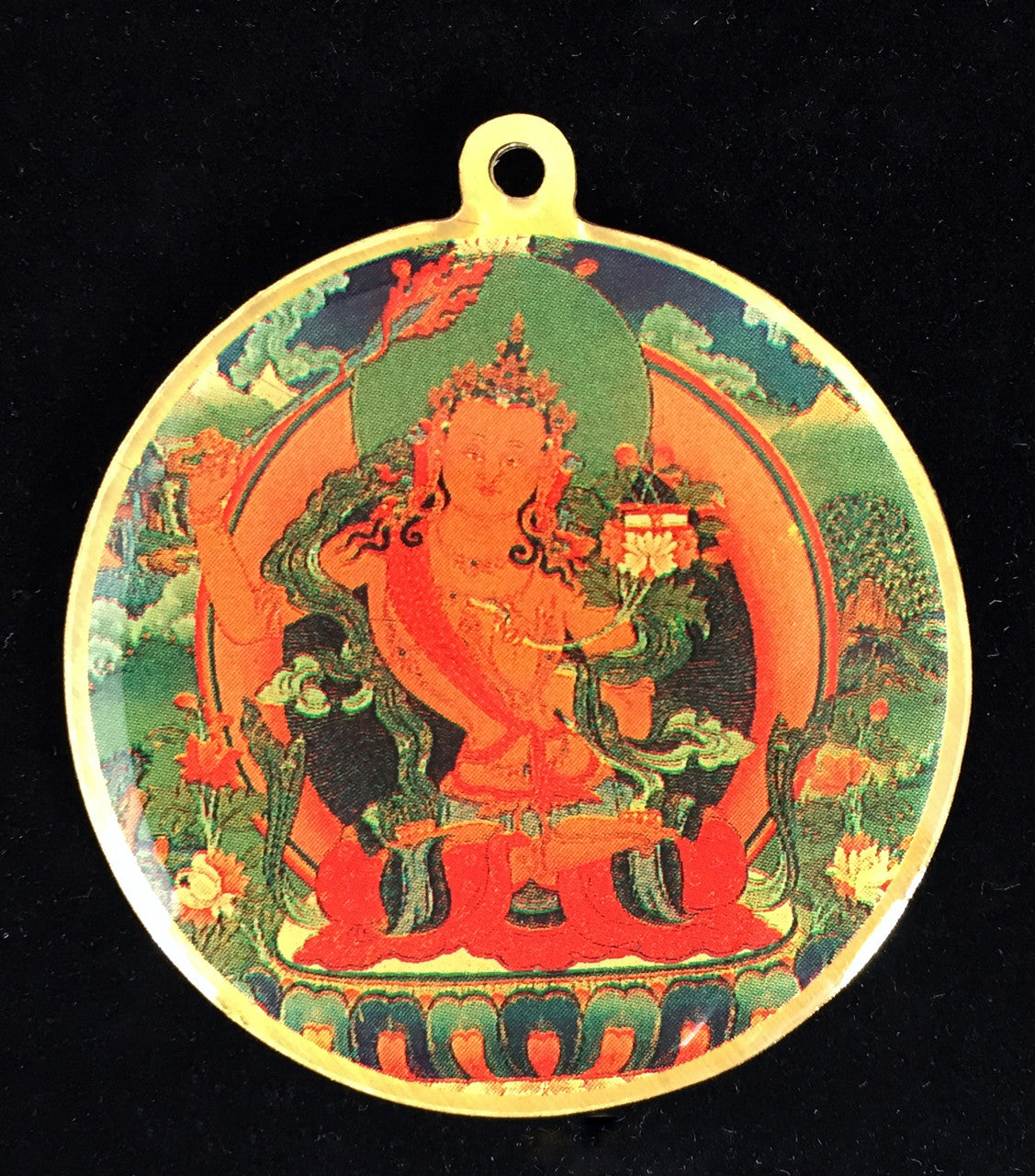 Jamyang Khyentse / Manjushri Deity Medallion