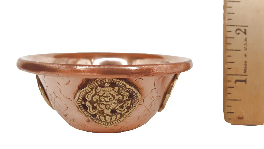 Offering Bowls Copper Fancy