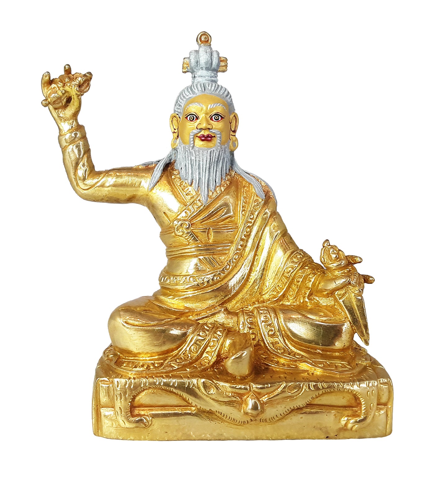 Statue, Dudjom Lingpa Gold Plated