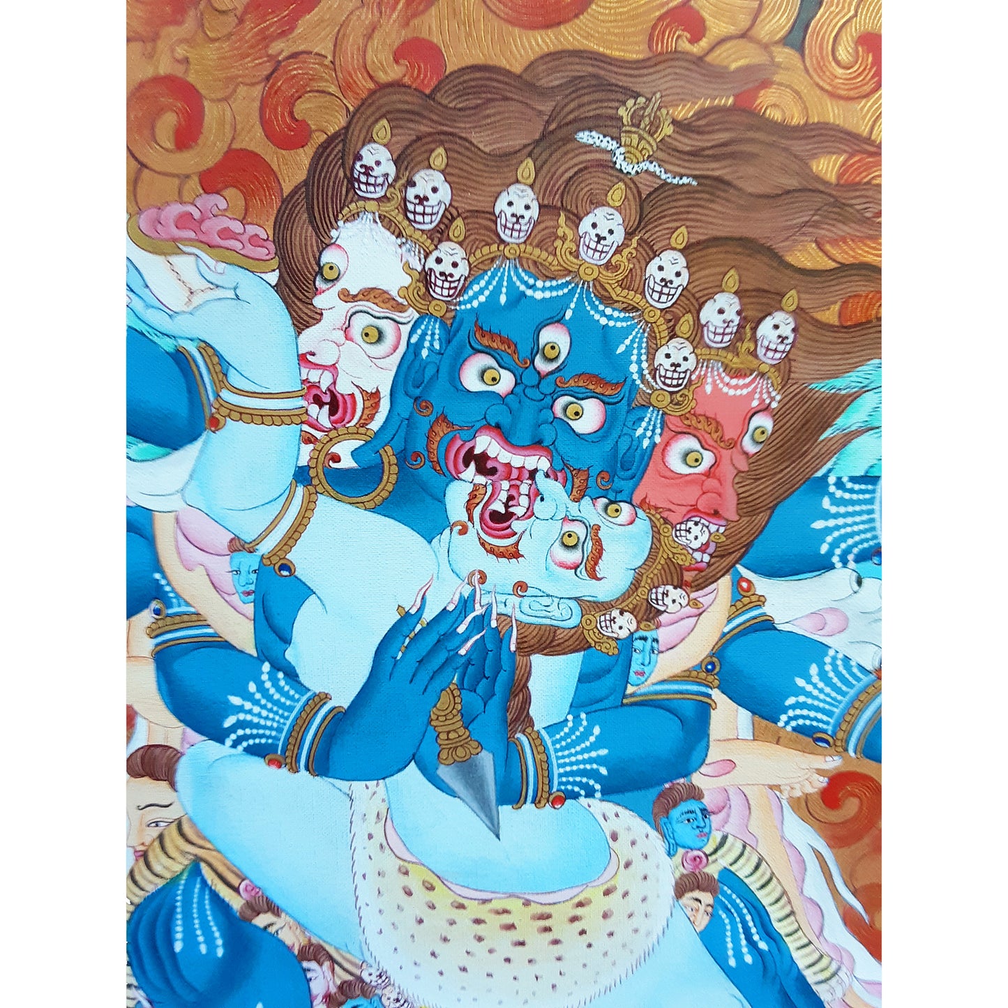 Vajrakilaya Thangka 36"x51"