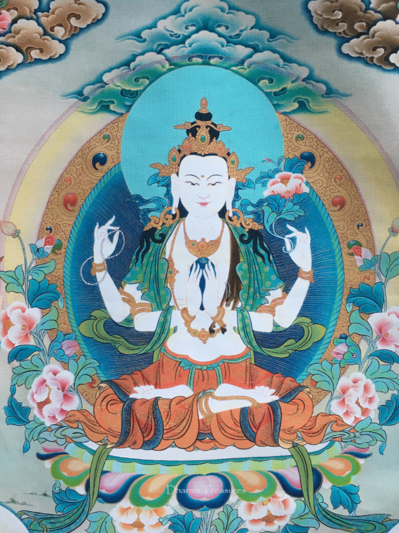 DIGI TEXT, A Blessing-Filled Sadhana of Supplication to the Great Compassionate One with the Six-Syllable Mantra