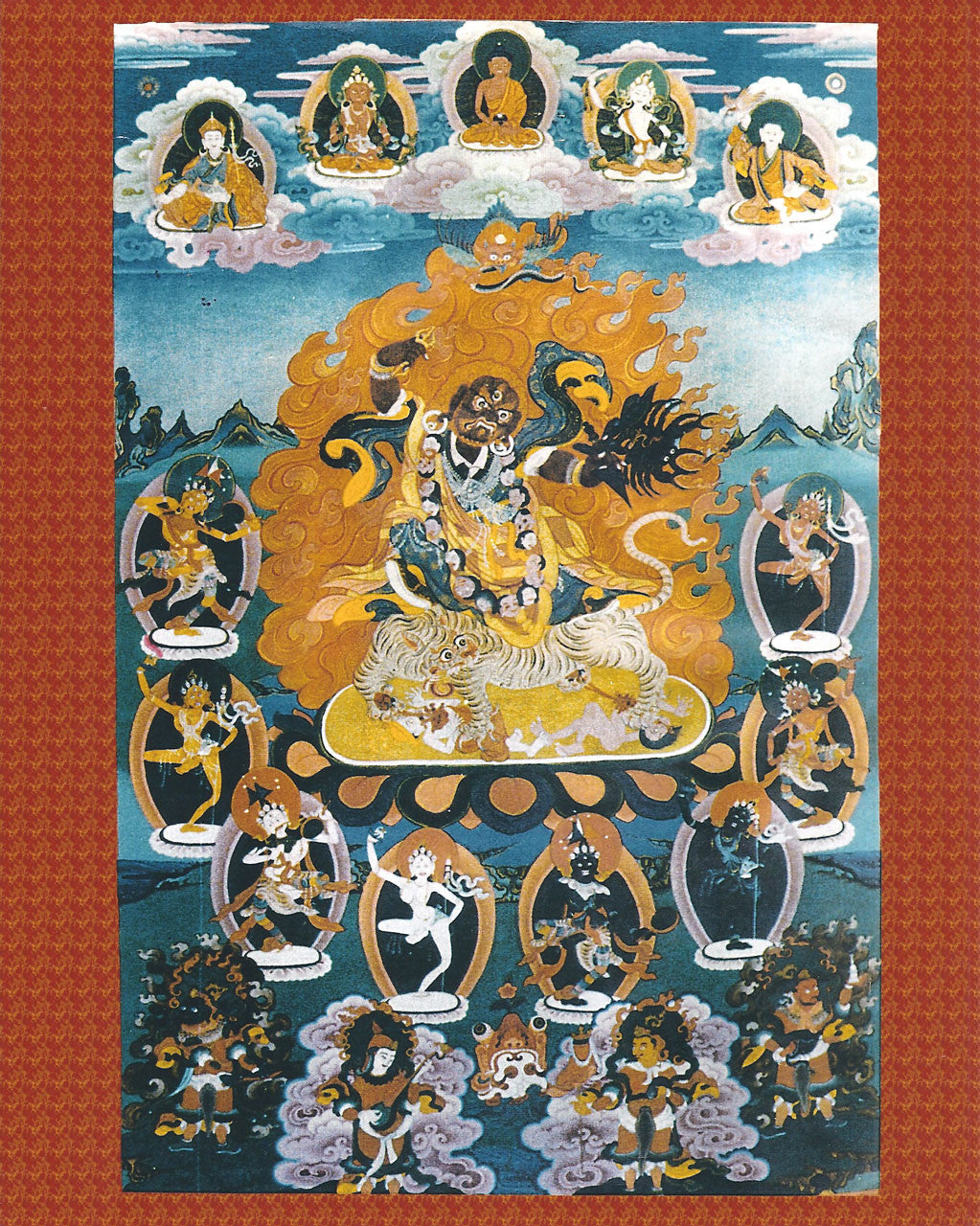 Dorje Drolo with Retinue Photo