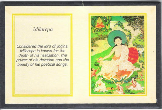 Milarepa - Folding Thangka