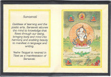 Sarasvati - Folding Thangka