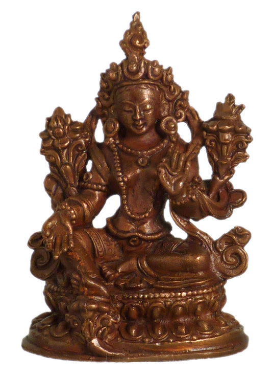 Green Tara Statue 2.5"