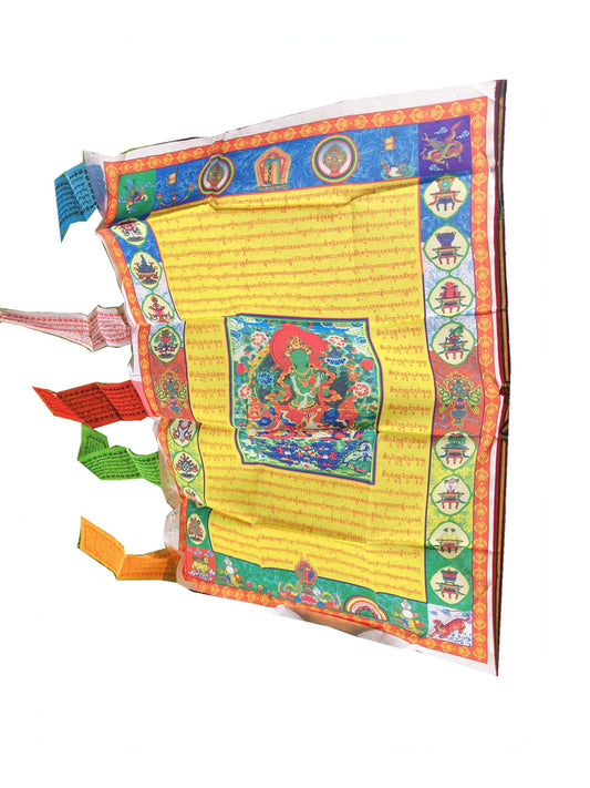 Vertical Tara Prayer Flag