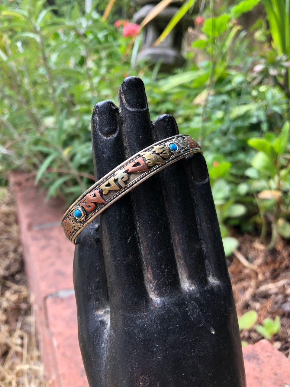 Multi-Metal Mantra Bracelet Tibetan