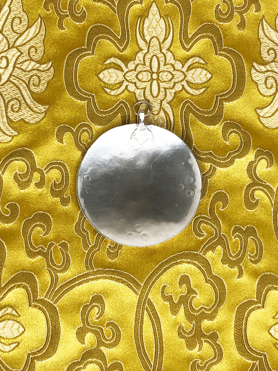 Melong, Brass (Silver-Plated) 2.5"