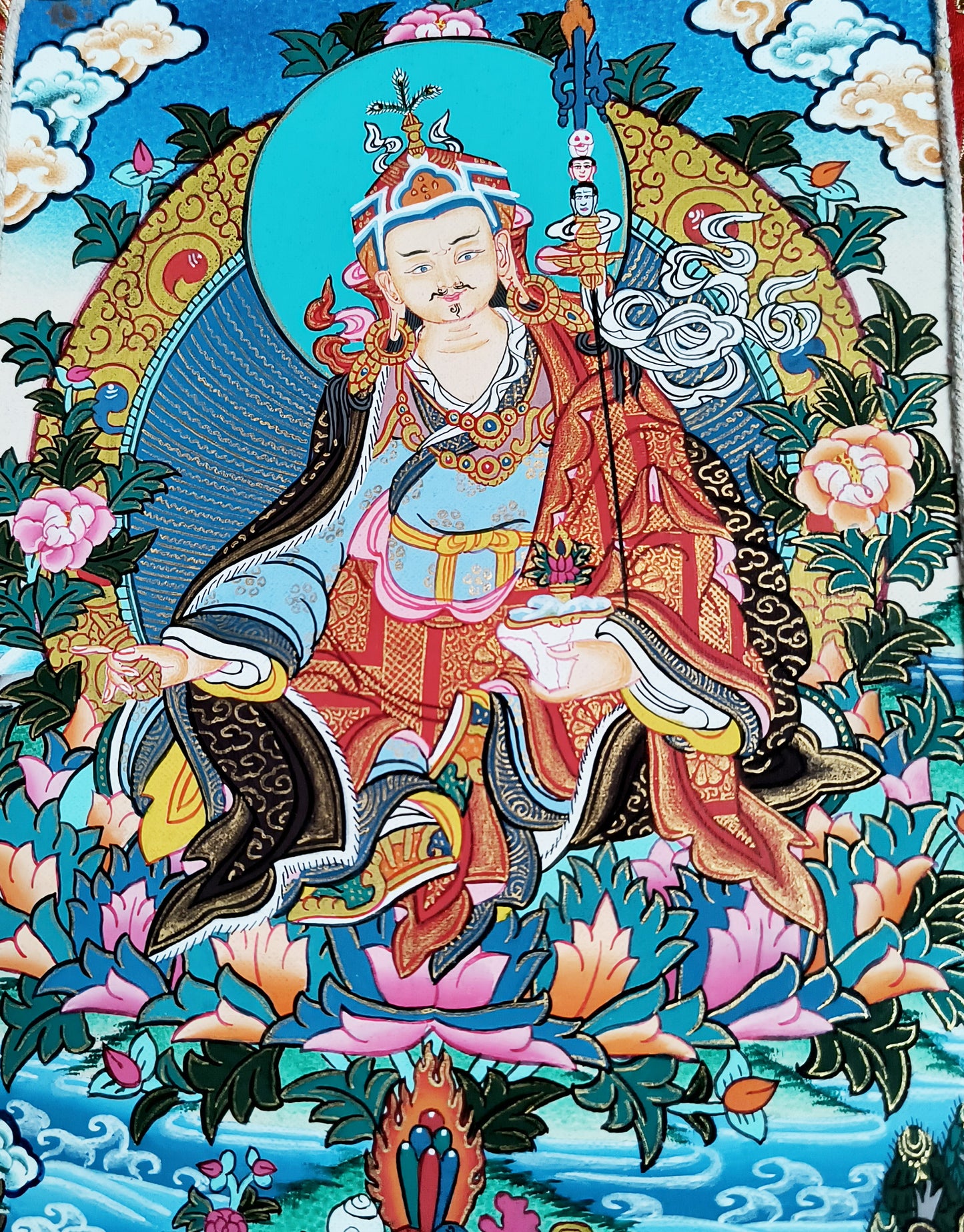 Guru Rinpoche Thangka (SM)