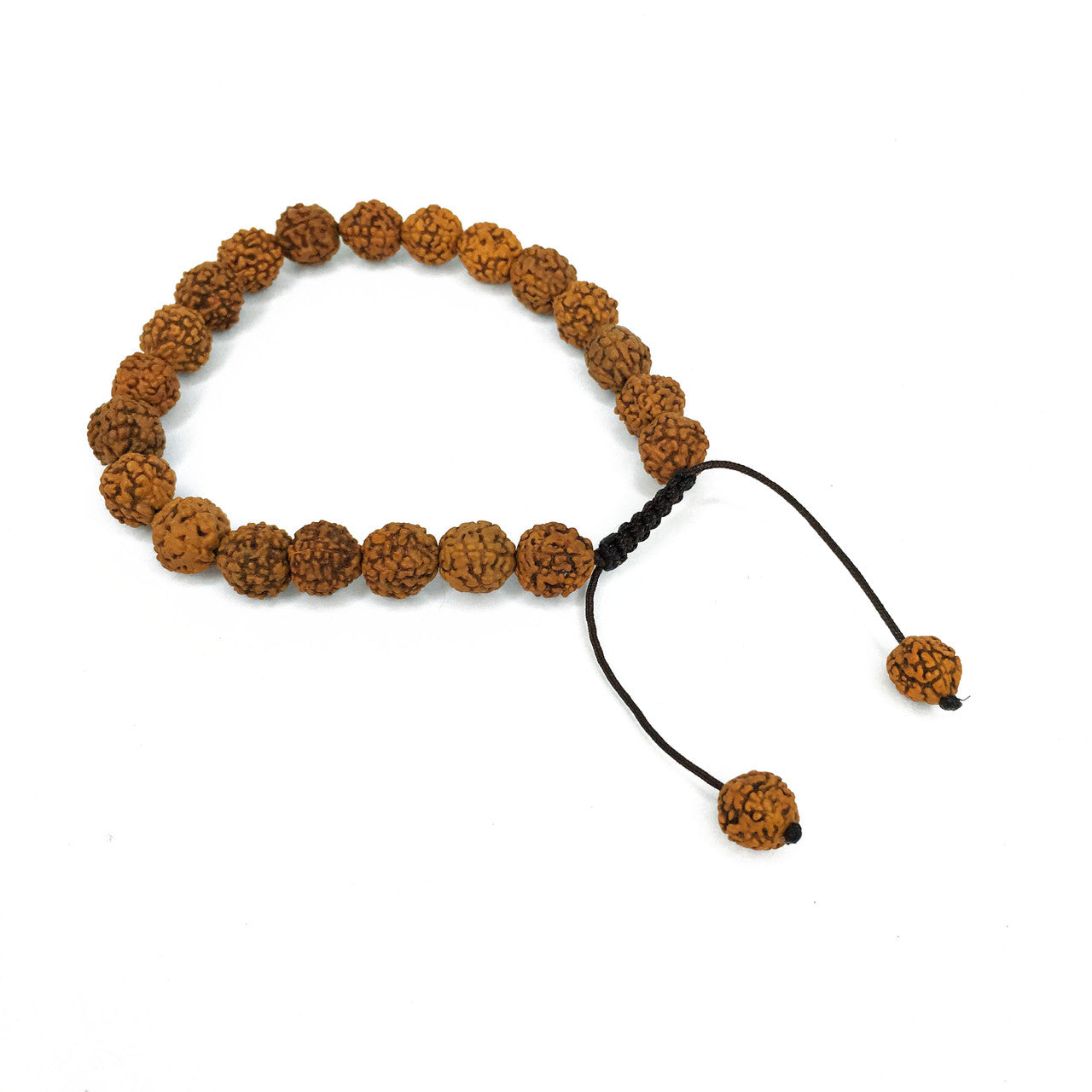 Rudraksha Seed Wrist Mala 8mm