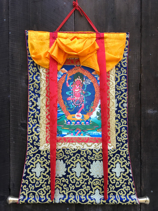 Vajravarahi Thangka 26"x31"