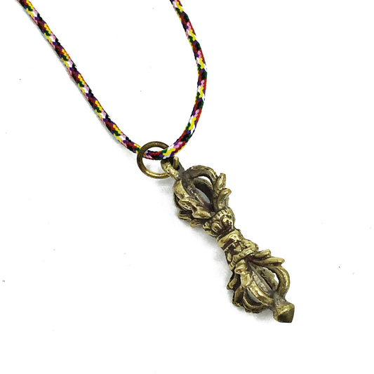 Vajra Pendant 1" Brass