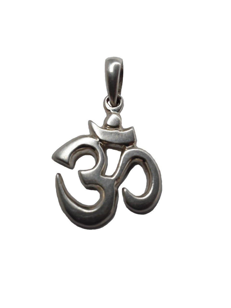 Silver OM Pendant