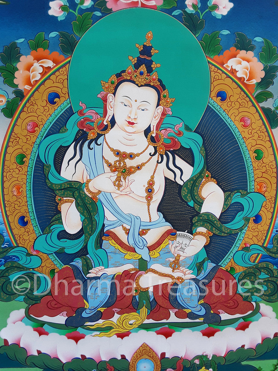 Vajrasattva Solo Thangka,  XX