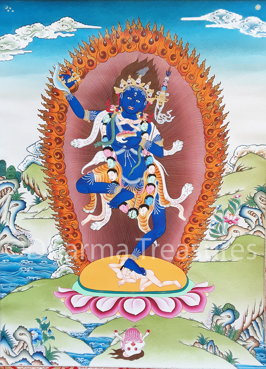 Troma Nagmo Thangka 32"x43"