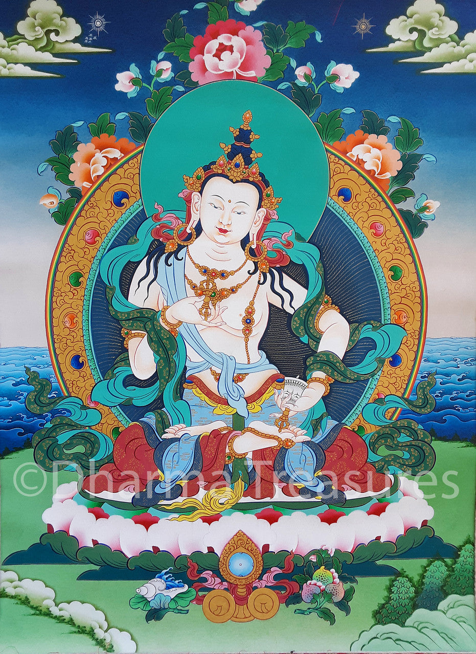 Vajrasattva Solo Thangka,  XX