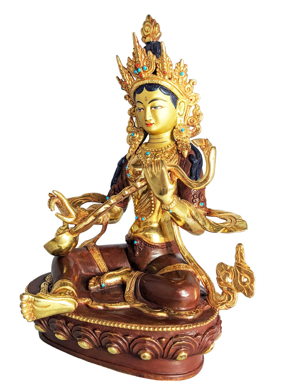 Saraswati Statue 8.75"