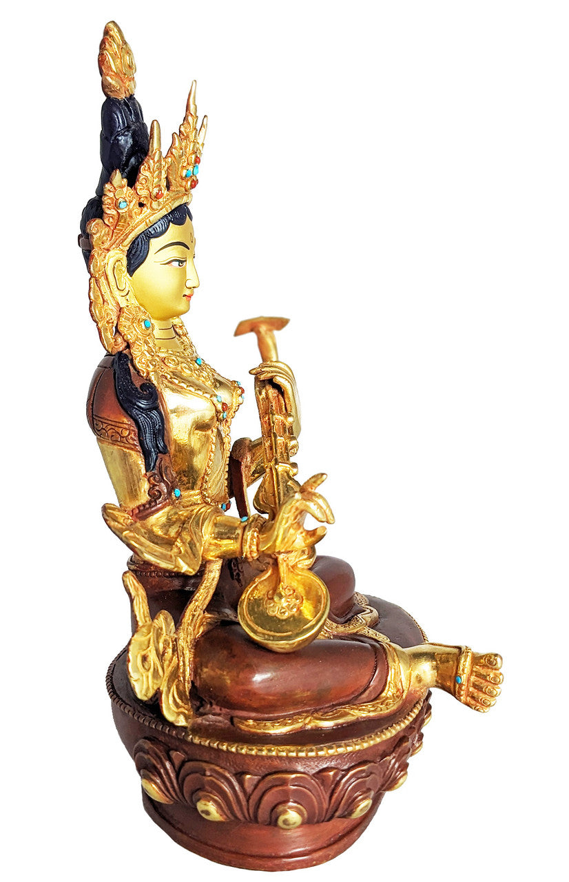 Saraswati Statue 8.75"