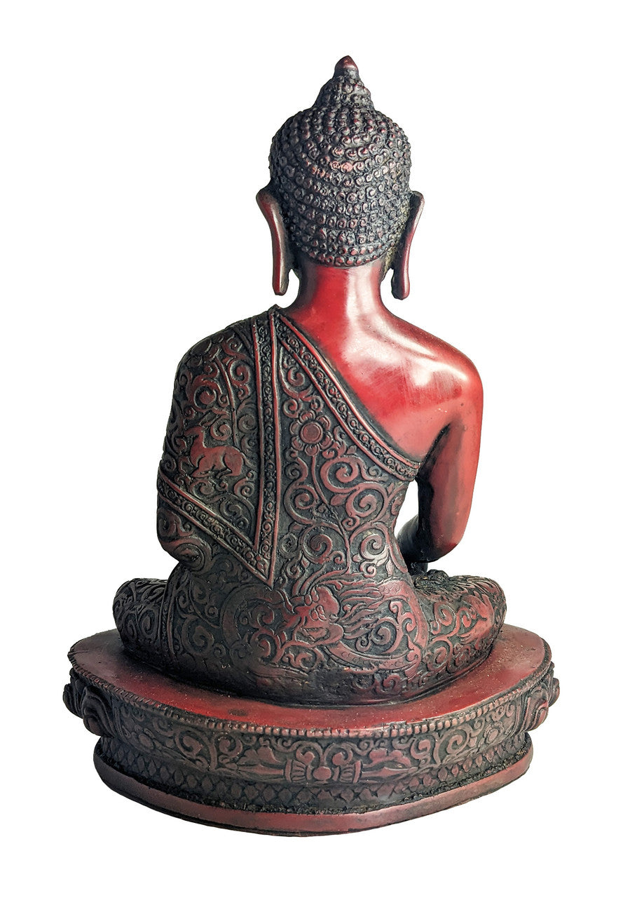 Statue, Shakyamuni 9.5" Resin