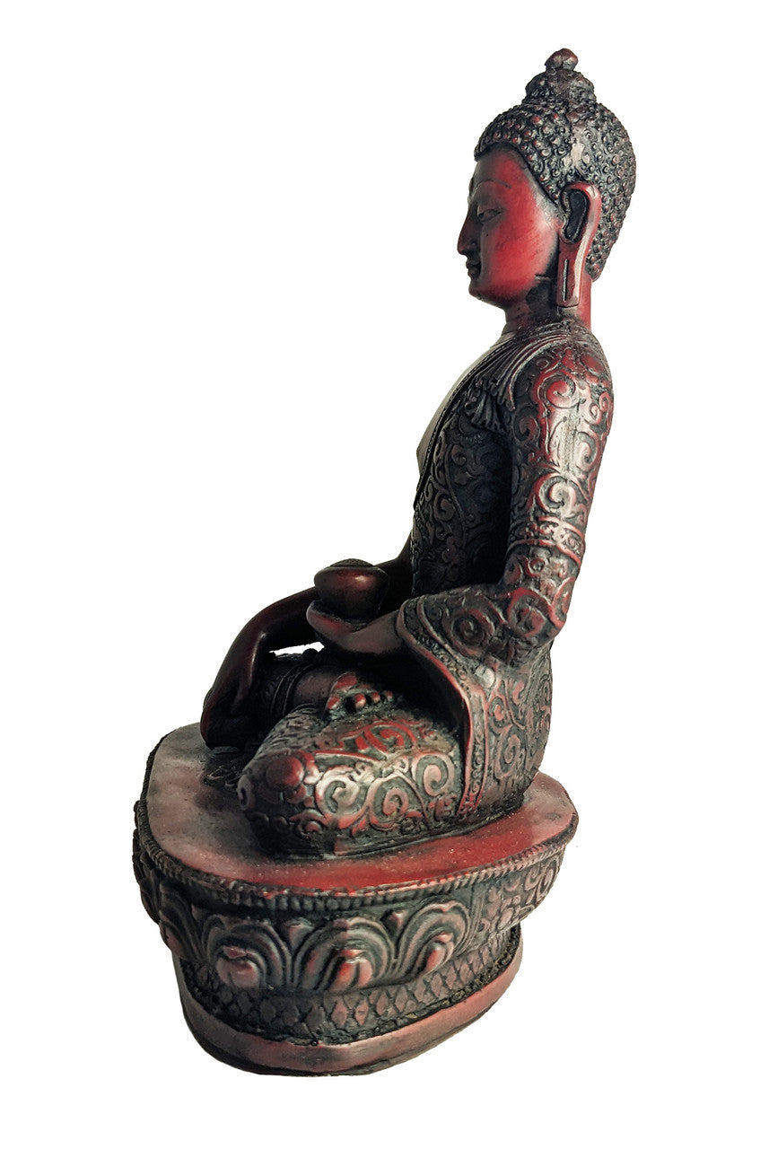 Statue, Shakyamuni 9.5" Resin