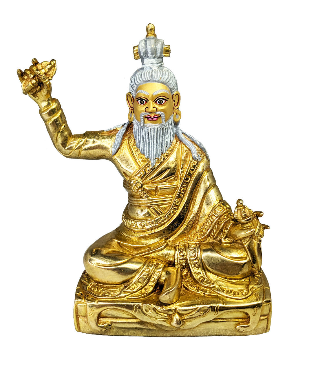 Statue, Dudjom Lingpa Gold Plated