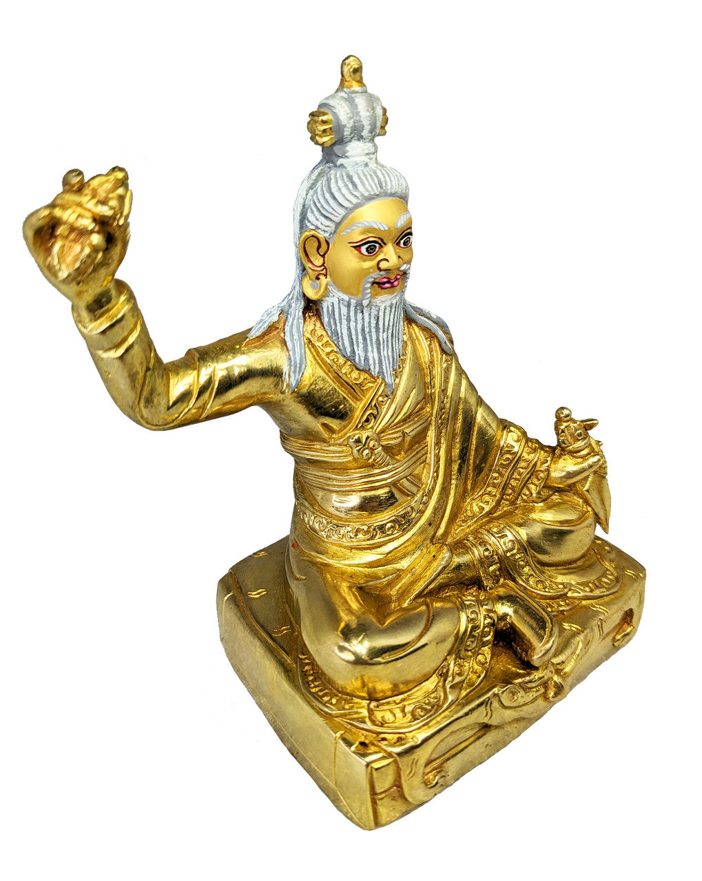 Statue, Dudjom Lingpa Gold Plated