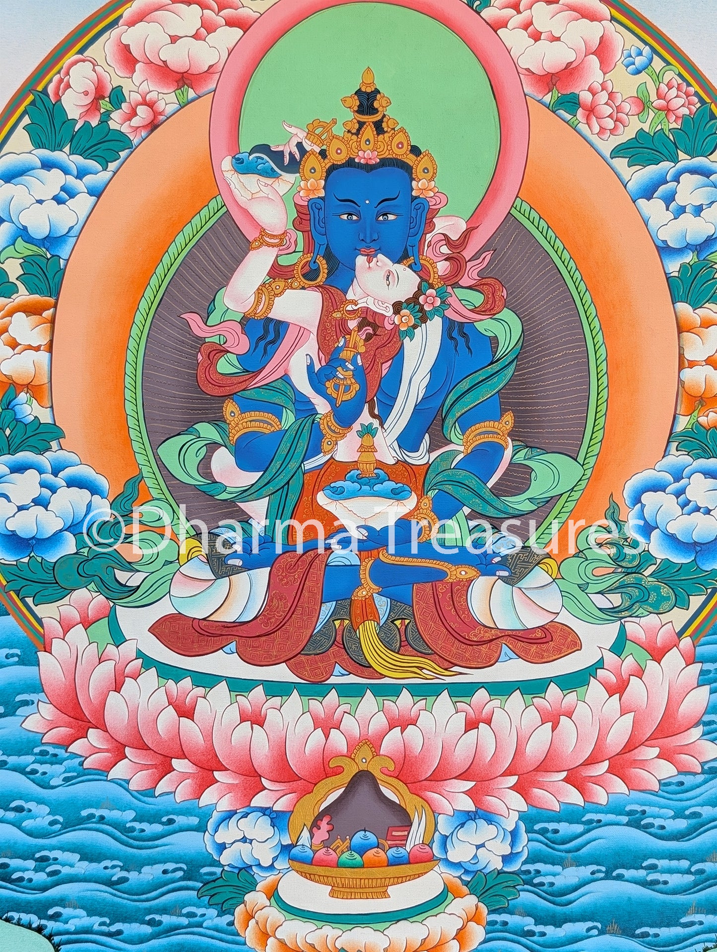 Orgyen Dorje Chang Thangka 31"x43"