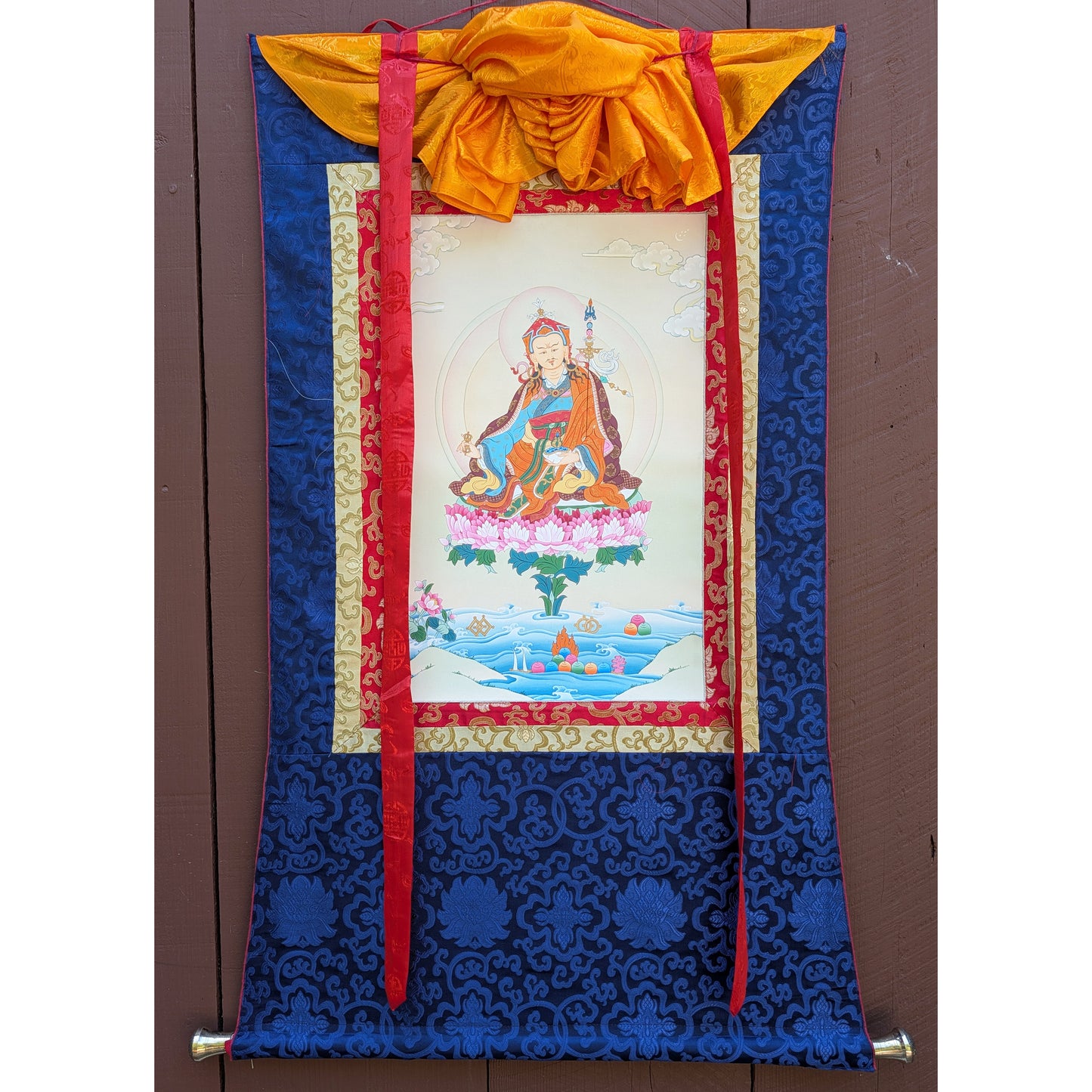 Guru Rinpoche Thangka 31"x44"