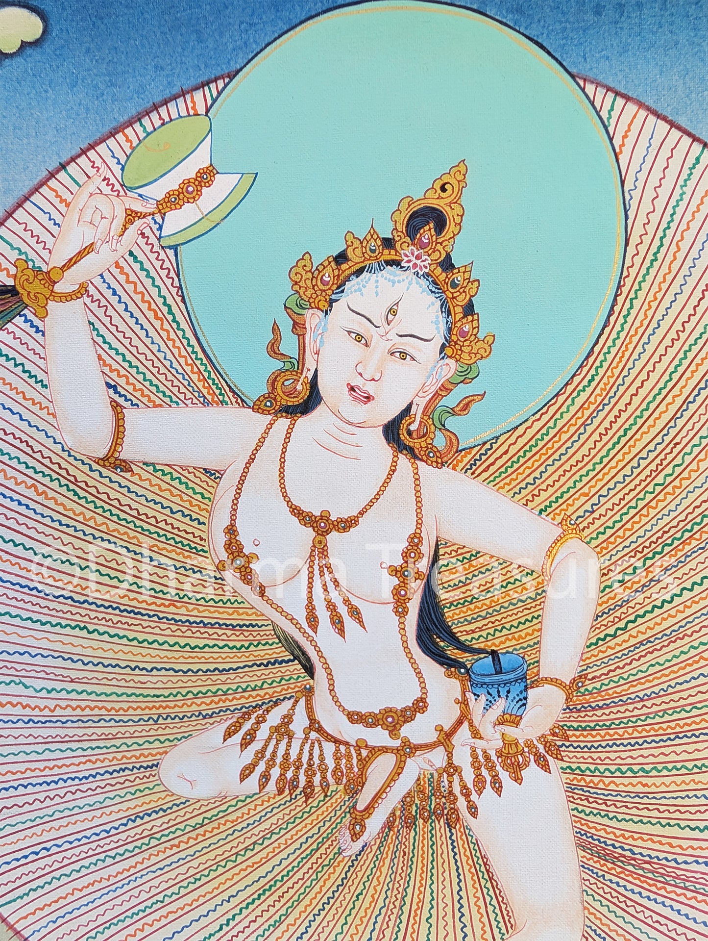 Machig Labdron Thangka 31"x43"