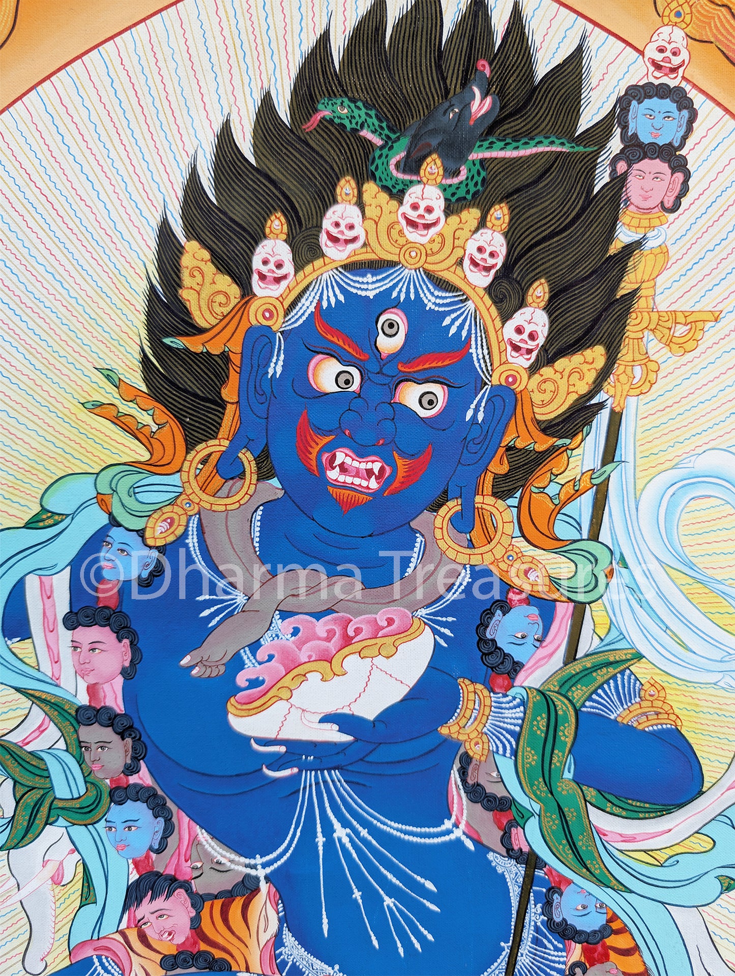 Troma Thangka 43" x 63"