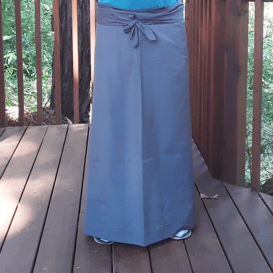 Dark Grey Meditation Skirt Uni-Sex