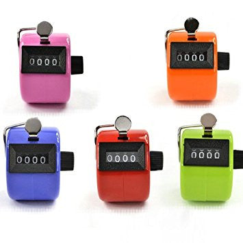 Mechanical Tally Counter (various colors)