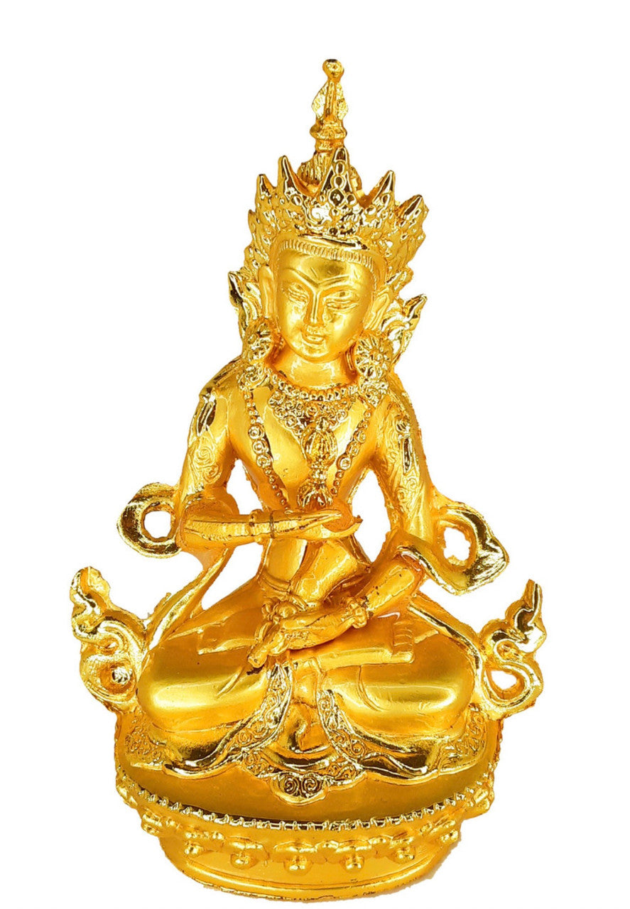 Golden Vajrasattva Statue, 3"