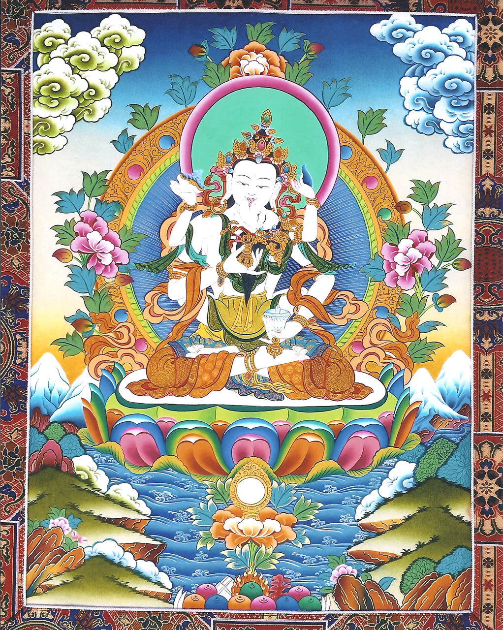 Vajrasattva Yab Yum Photo