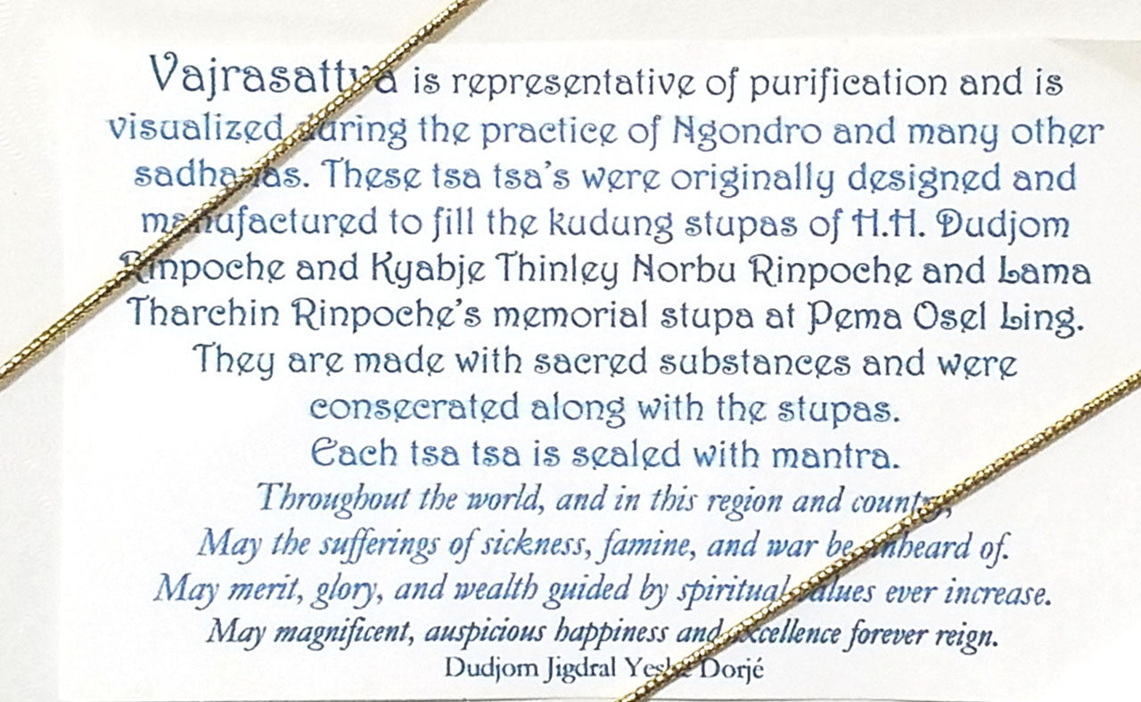 Vajrasattva Tsa Tsa 3" (Various Color Options)