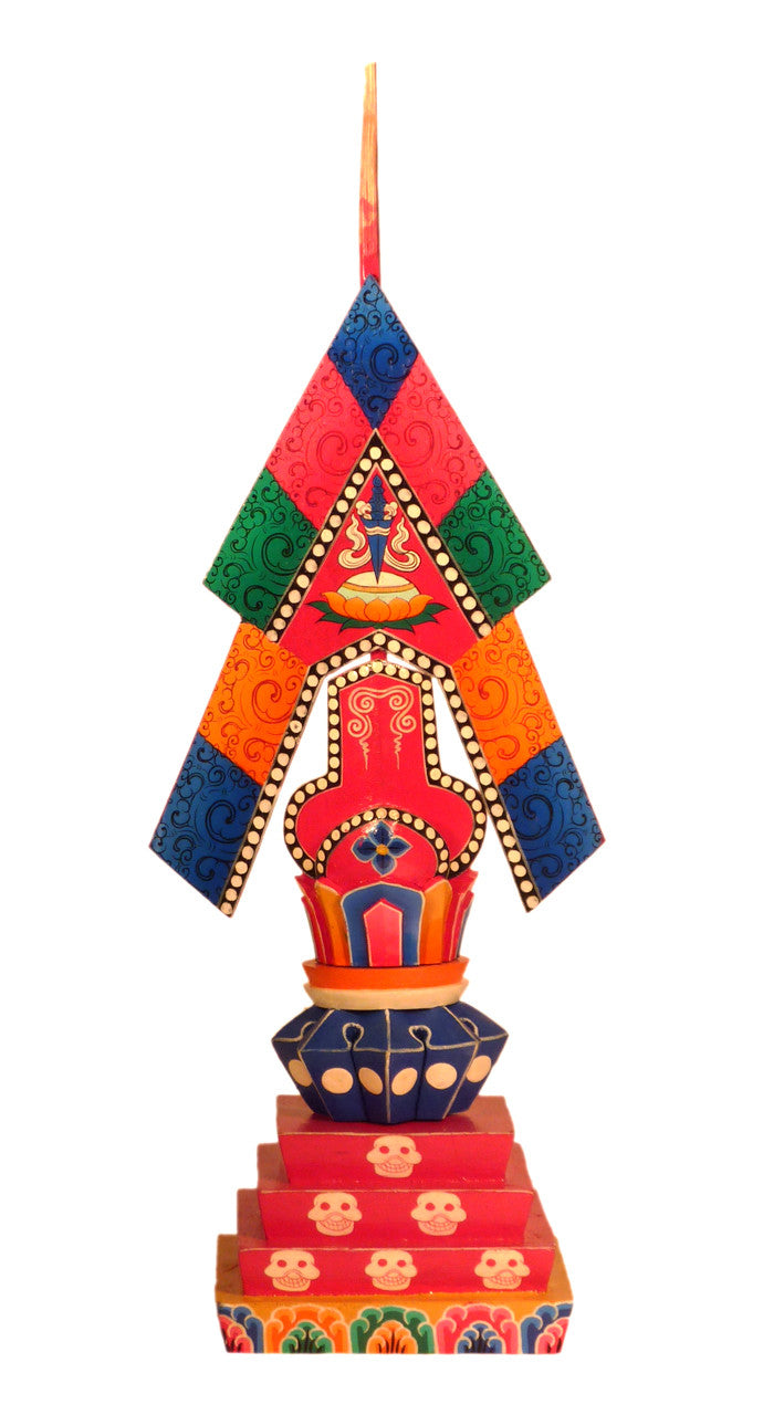 Wooden Longchen Nying Tik Torma Set