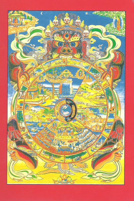 The Wheel of Life Notebook 6" x 8.5"