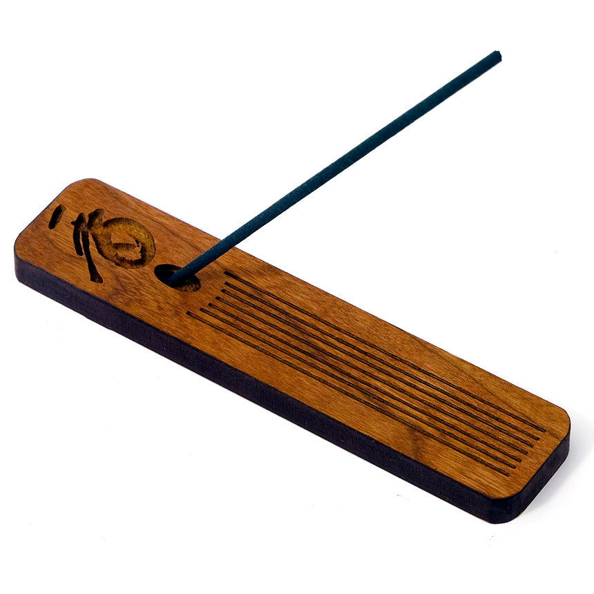 Cherry Wood Incense Holder