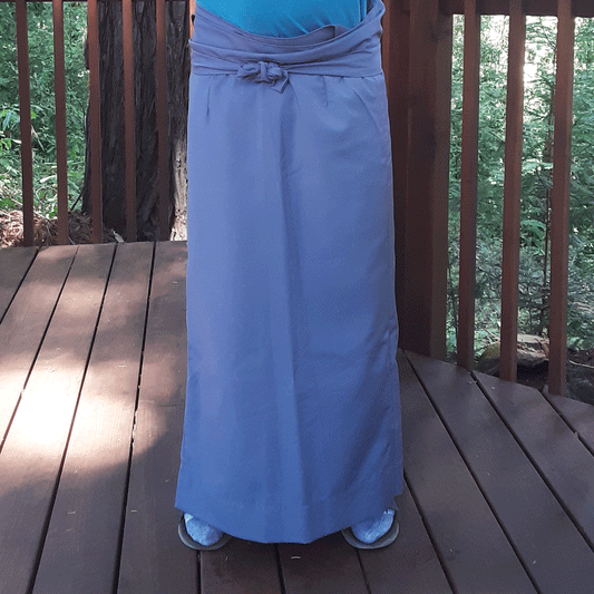 Meditation Skirt, Stone Grey