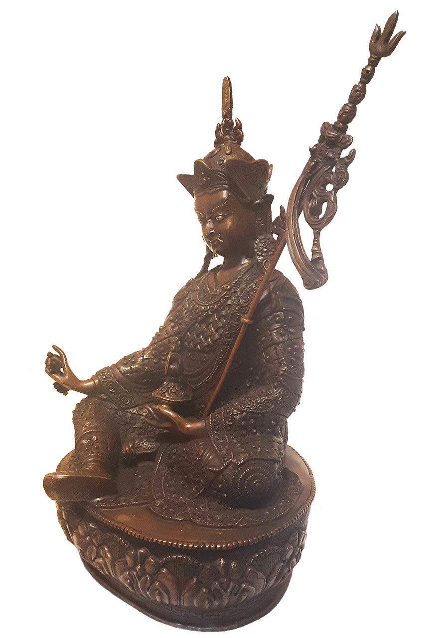 Guru Rinpoche Statue Set, Yeshe Tsogyal & Mandarava