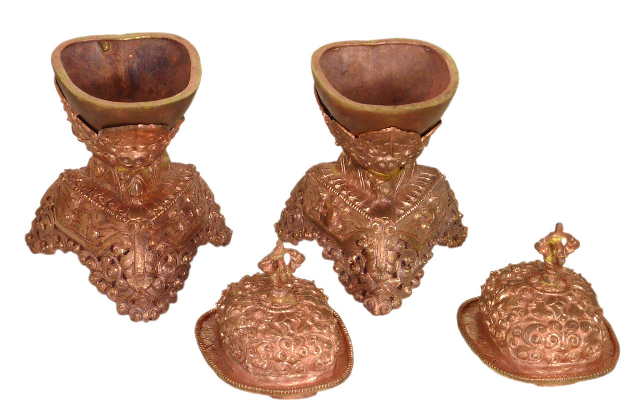 Copper Kapala Set 6"