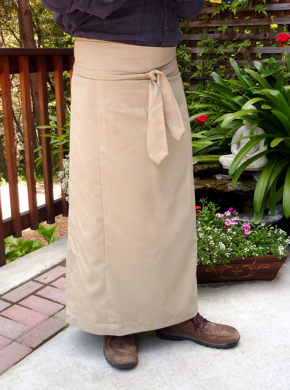 Khaki Meditation Skirt Uni-sex