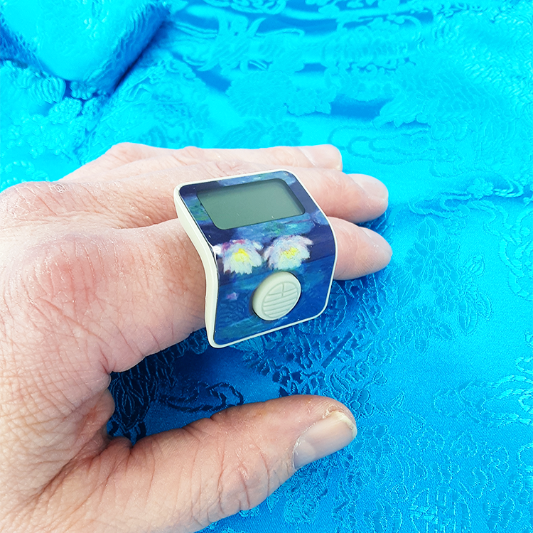 Digital Ring-Style Finger Counter (USB chargeable)