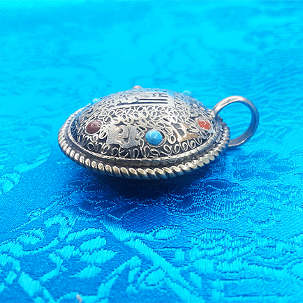 Kalachakra Medallion, 1.25"