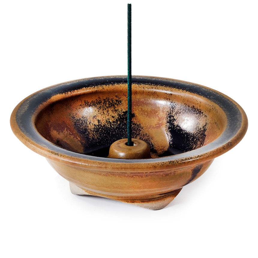 Mocha Wheel Incense Holder