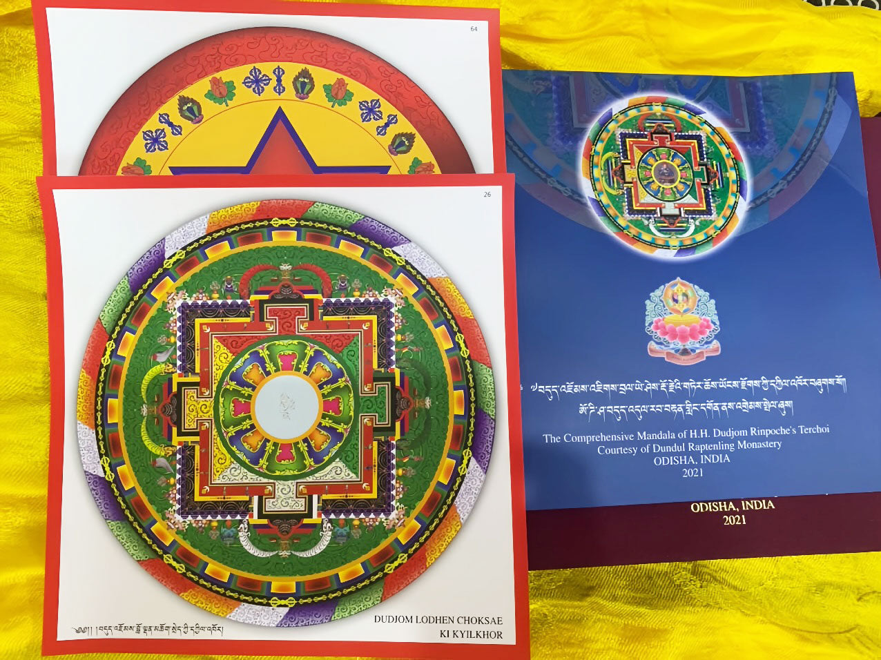 Dudjom Tersar Lineage Mandala Collection Box Set